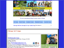 Tablet Screenshot of chicagosummercamps.com